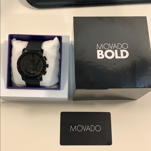 ❌SOLD ON Ⓜ️❌MOVADO Bold Chronograph Watch 3600337 - Picture 2 of 6